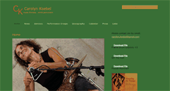 Desktop Screenshot of carolynkoebel.com